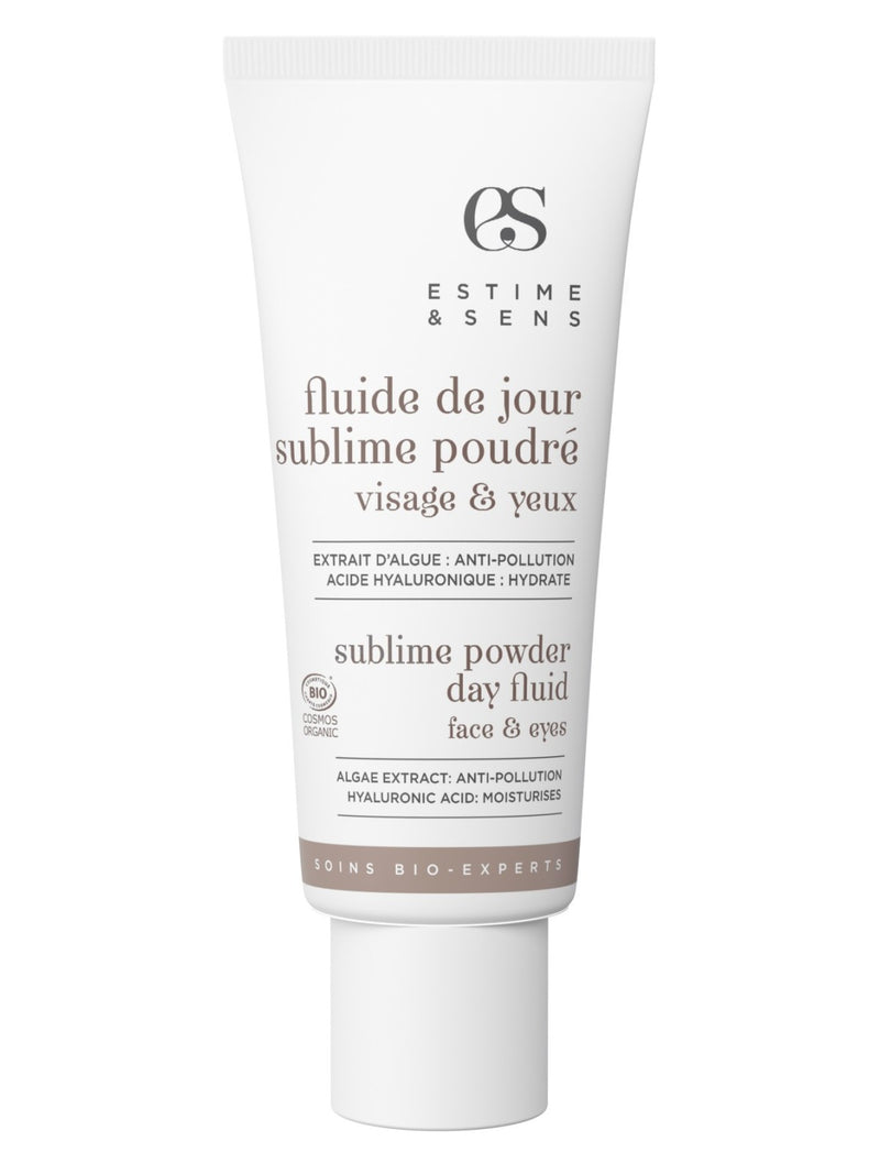 Fluide de jour sublime poudré 40ml – Estime & Sens