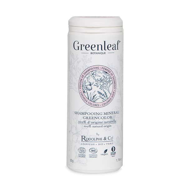 Shampoing minéral Greencolor Rodolphe & Co.