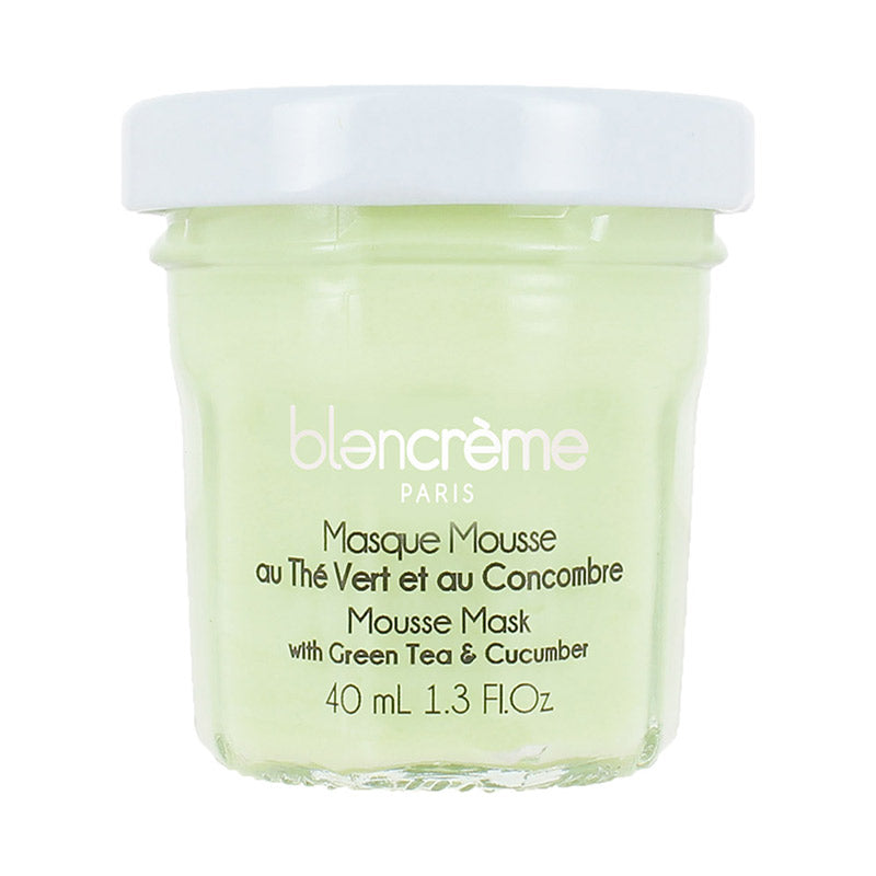 Blancreme Masque mousse au thé vert et au concombre