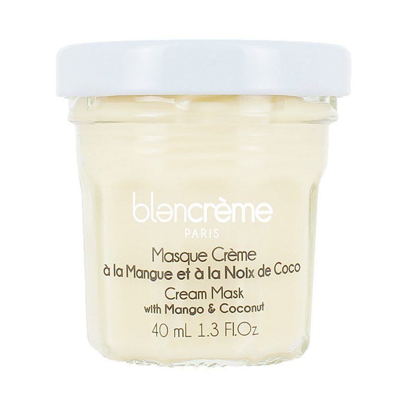 Masque visage crème Mangue & noix de coco Blancrème