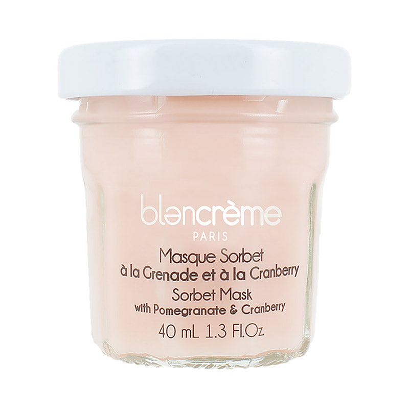 Masque visage sorbet Grenade & cranberry Blancrème