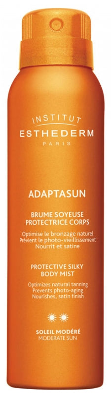 Institut Esthederm Adaptasun Brume Soyeuse Protectrice Corps Soleil Modéré