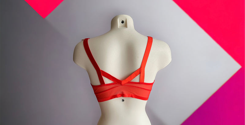 Soutien-gorge sans armatures - Giulia - Rouge