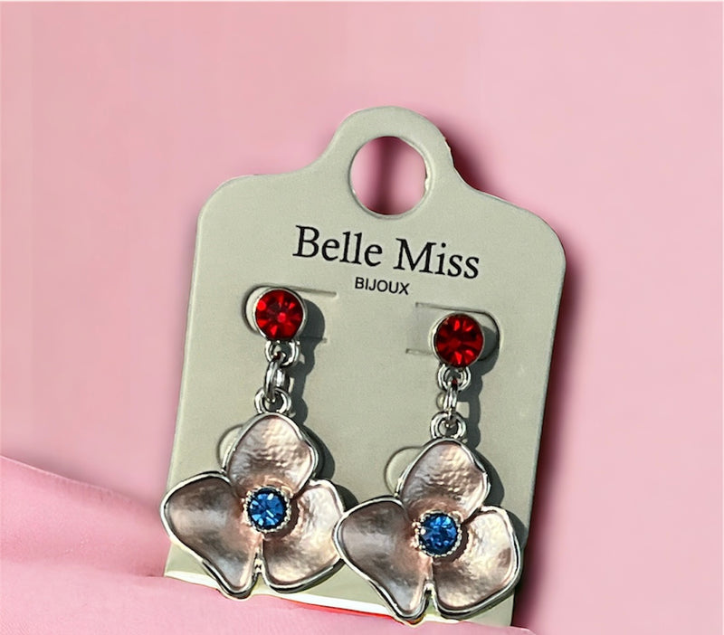 Boucle d'oreille tige Caelina Belle Miss