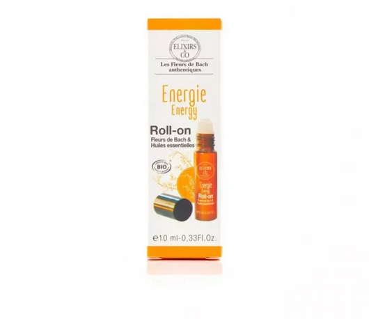 Elixirs & Co - Roll-on énergie Bio - 10ml