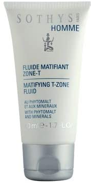 Fluide matifiant zone T