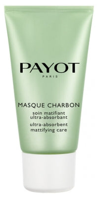 Payot Pâte Grise Masque Charbon Visage Matifiant Ultra-Absorbant 50 ml