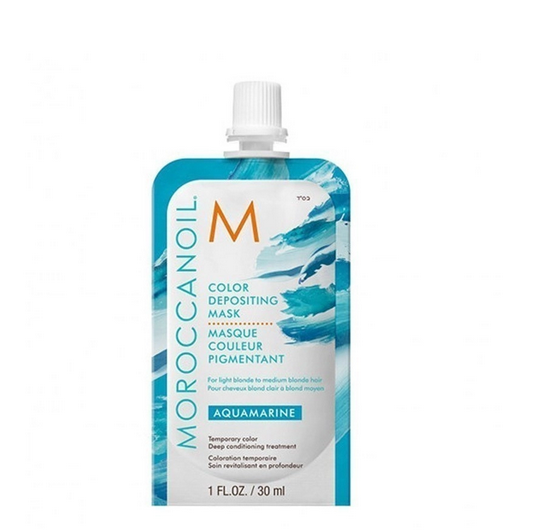 Moroccanoil  Masque couleur pigmentant Aquamarine