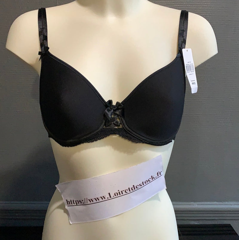 Soutien-gorge coque - Valentina - Noir