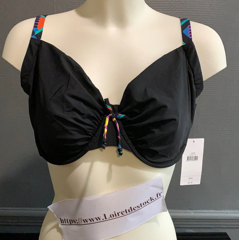 Soutien-gorge corbeille - Hanoi - Noir